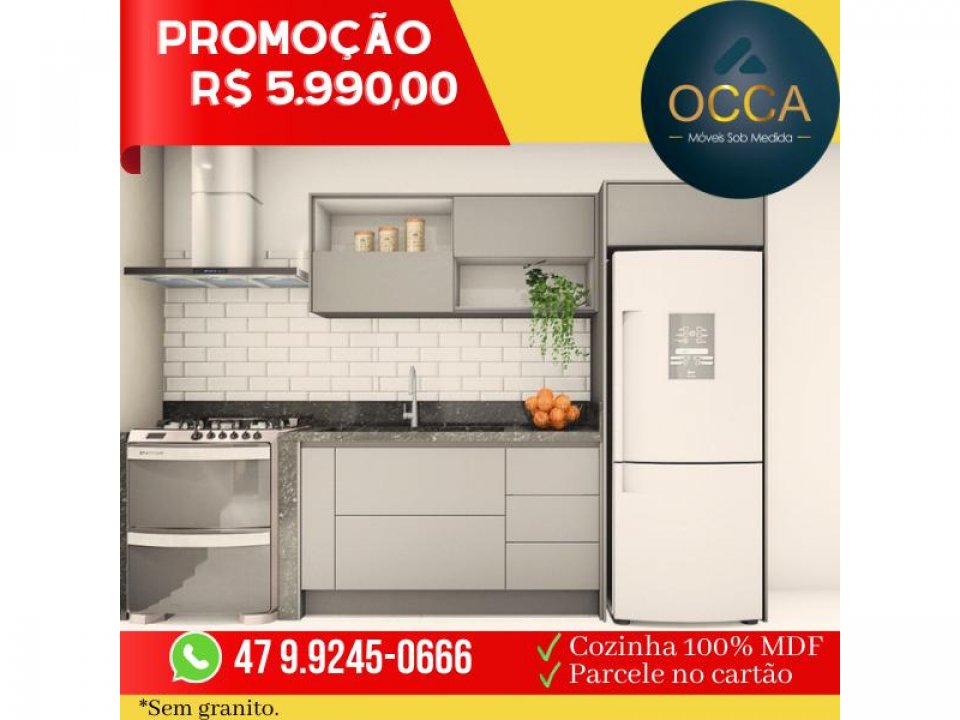 Mega promoção!! Sua cozinha sob medida. Aproveite!