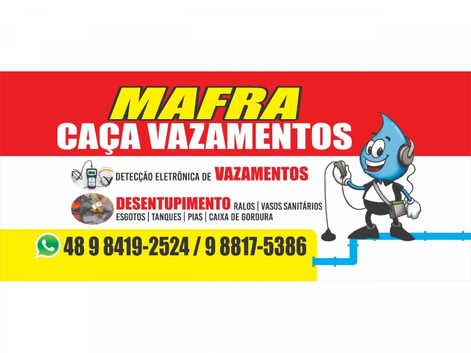 MAFRA CAÇA VAZAMENTOS