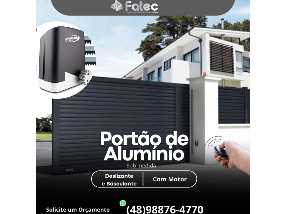 Portão de Alumínio