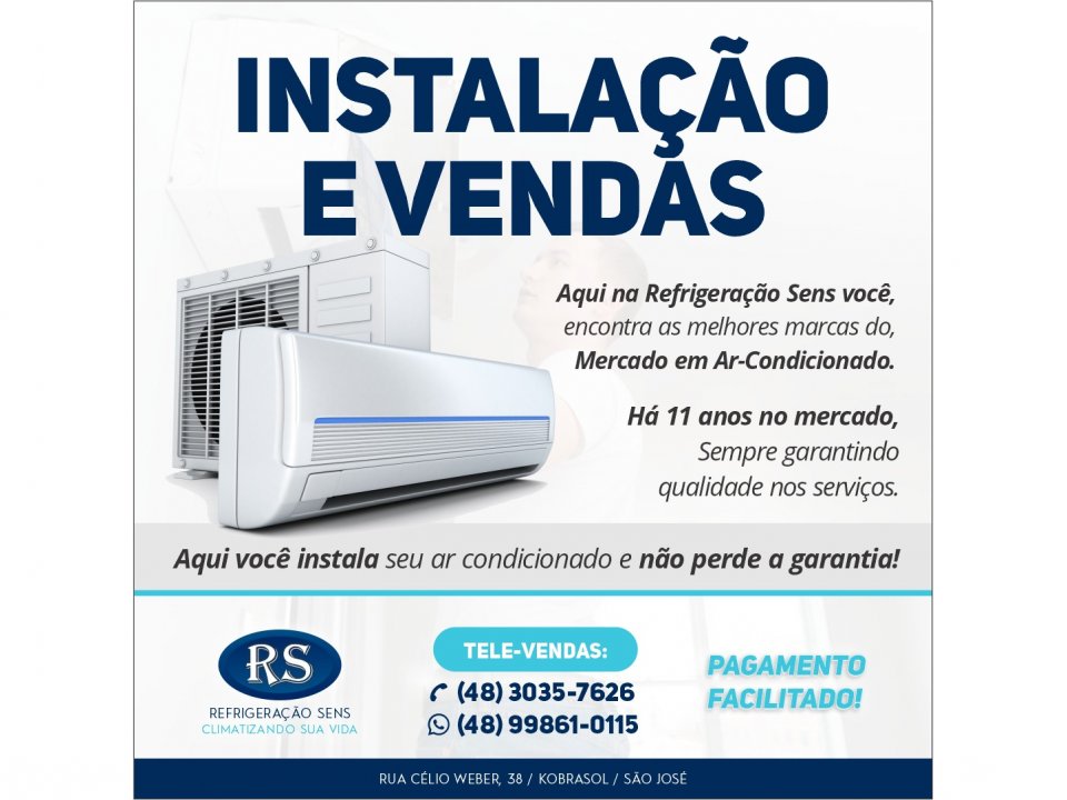 Vendas e Instalação Ar Condicionado