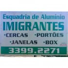 ESQUADRIA DE ALUMÍNIO IMIGRANTES